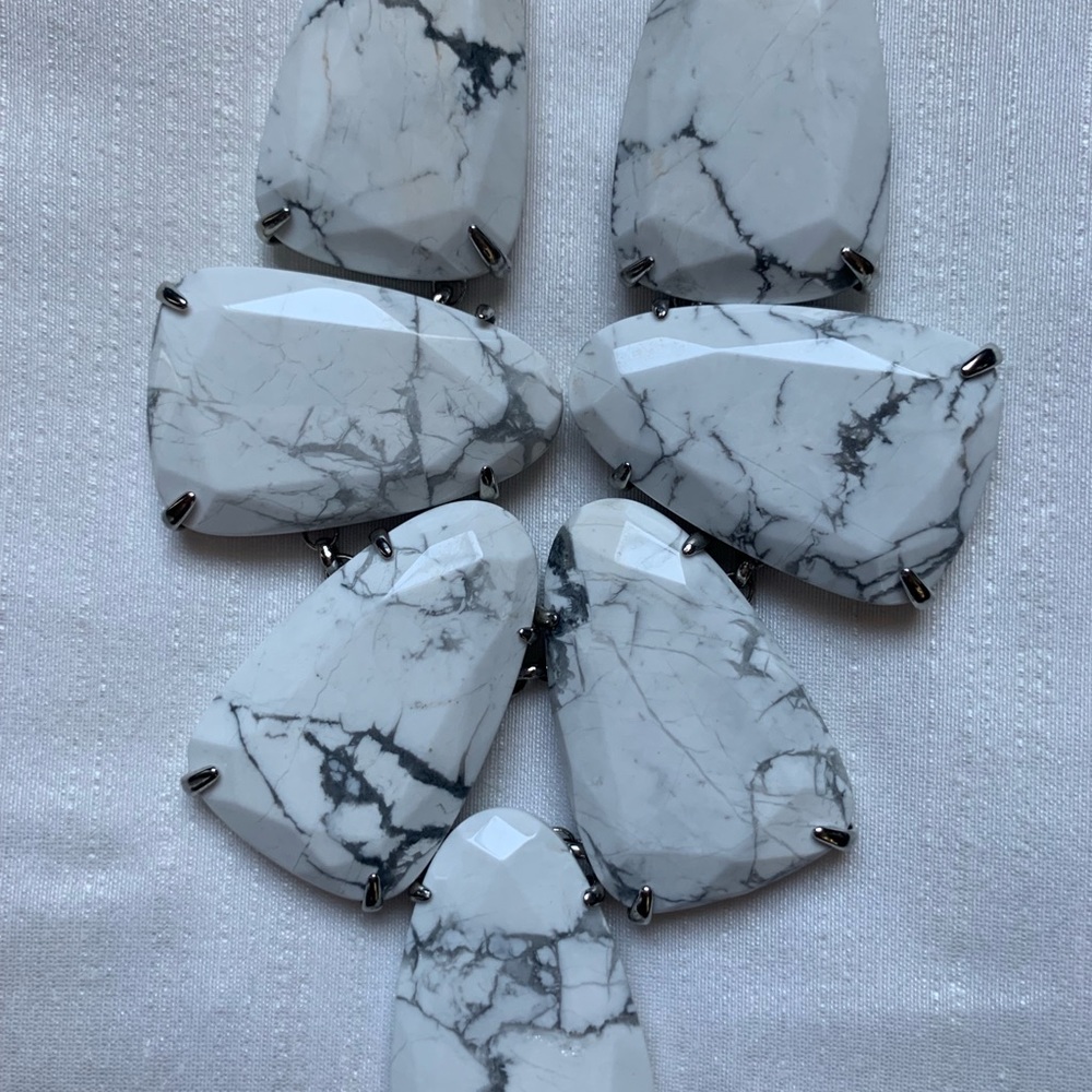Kendra Scott white howlite Harlow